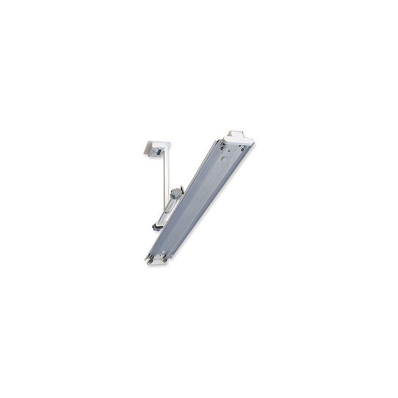 Lampa bakteriobójcza bezpośredniego działania NBV 2x30 SLW z licznikiem czasu pracy z wyświetlaczem 4-polowym