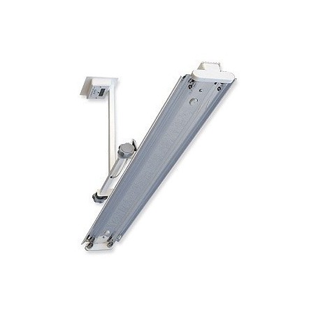 Lampa bakteriobójcza bezpośredniego działania NBV 2x30 SLW z licznikiem czasu pracy z wyświetlaczem 4-polowym