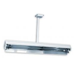 Lampa bakteriobójcza bezpośredniego działania NBV 2x30 S: bez licznika czasu pracy