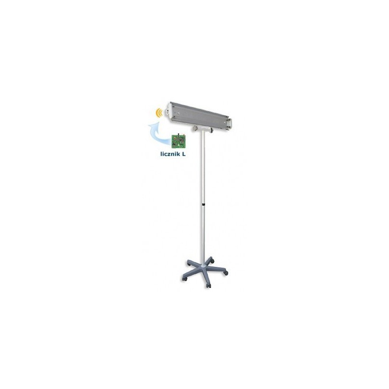 Lampa bakteriobójcza bezpośredniego działania NBV 2x30 PL z licznikiem czasu pracy z wyświetlaczem 4-polowym