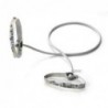  Tubing Thera Band 1,4 metra z elastycznymi uchwytami – srebrny (opór super mocny)