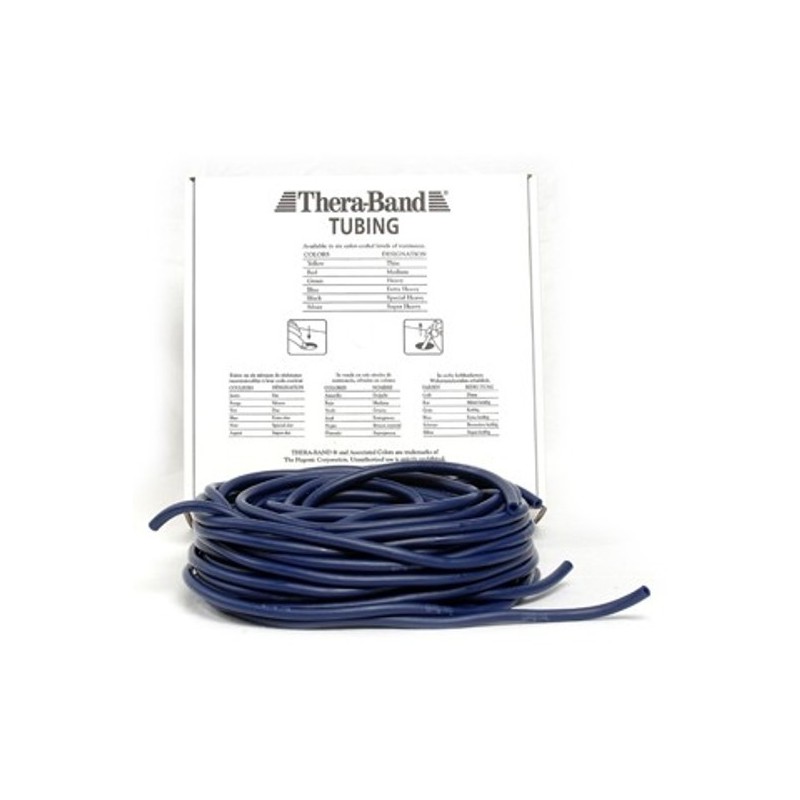 Tubing Thera Band 7,5 m- niebieski (opór extra mocny)