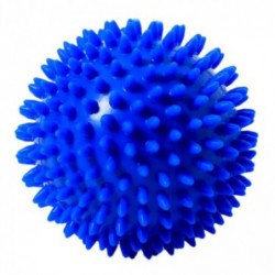 Trener dłoni piłeczka Jeż do ściskania Thera Band niebieski - 10 cm 