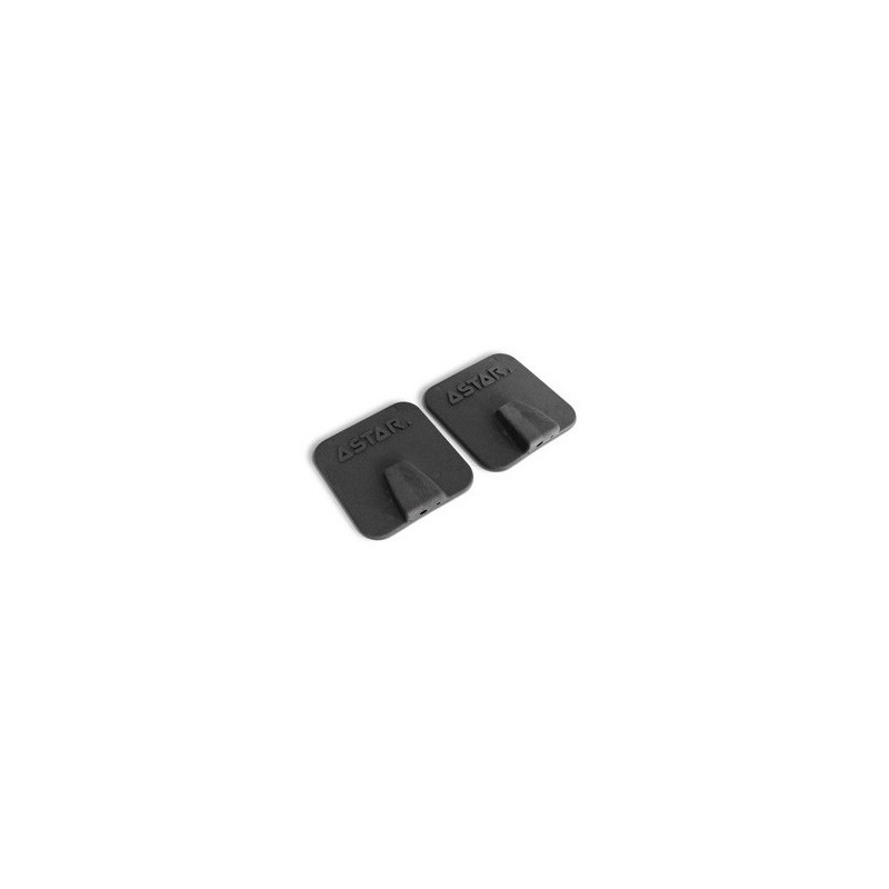 Elektroda silikonowo - węglowa 7,5 cm x 9 cm posiadające gniazdo 2 i 4 mm