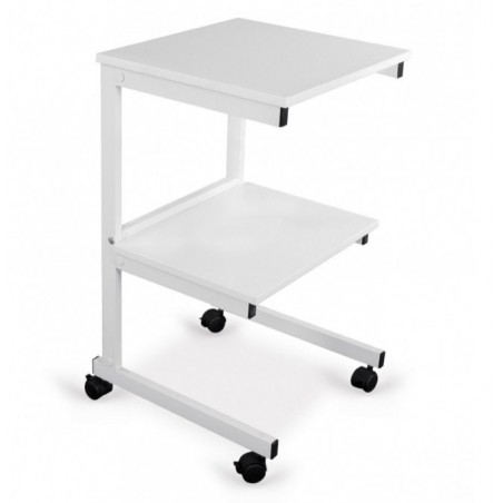 Stolik pod aparaturę aluminiowy II półki