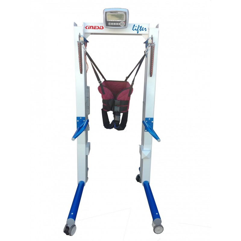 Urządzenie do nauki chodu z systemem odciążenia dynamicznego LIFTER
