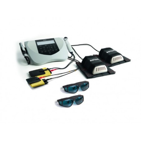 Aparat combi (4 terapie: elektro-, lasero-, magneto- i sonoterapii) ETIUS ULM - Zetaw 3