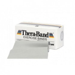 Taśma Thera-Band 1,5m opór super mocny, srebrna