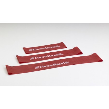 Loop TB- taśma w kształcie pętli 45,7cm opór średni - kolor czerwony