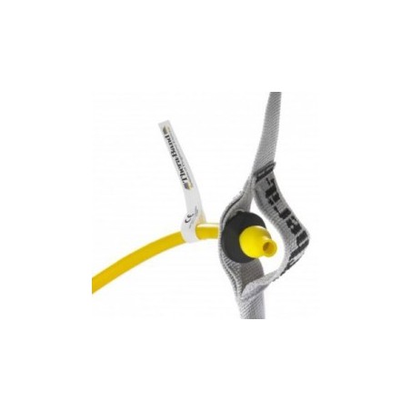 Tubing Thera Band 1,4 metra z elastycznymi uchwytami – żółty (opór słaby)