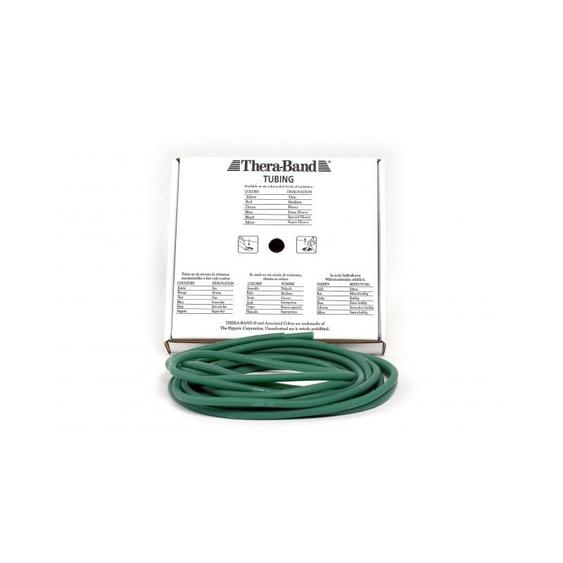 Tubing Thera Band 7,5 m- zielony (opór mocny)