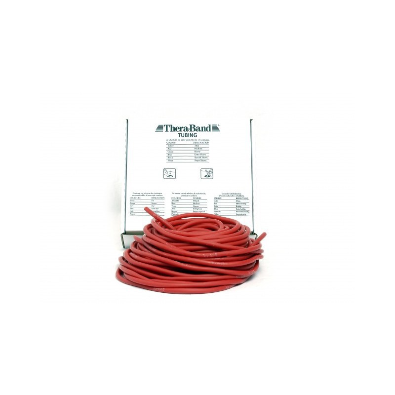 Tubing Thera Band 30,5 m- czerwony (opór średni)