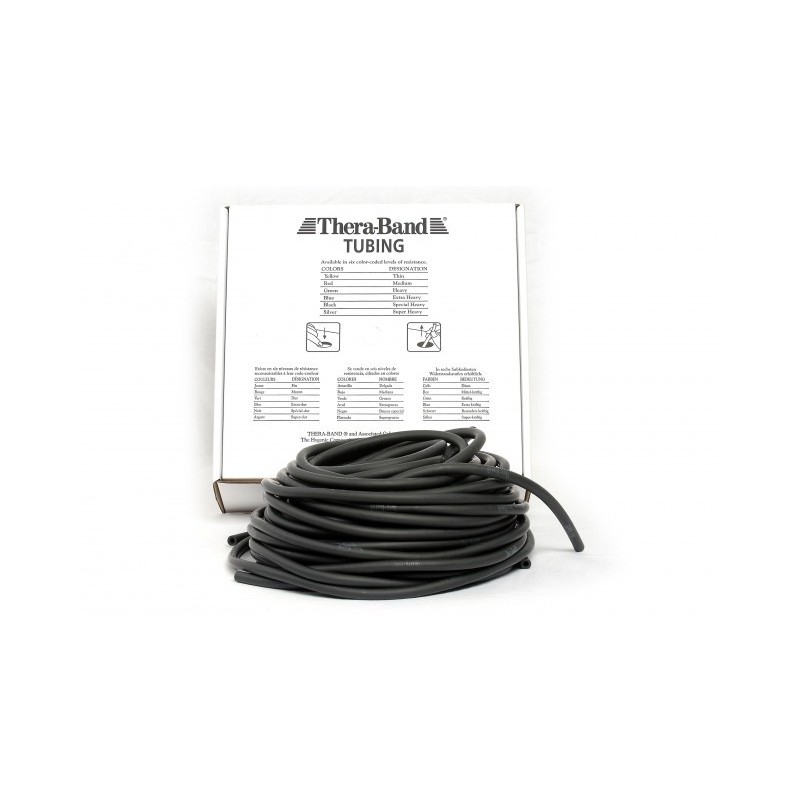  Tubing Thera Band 30,5 m- czarny (opór specjalnie mocny)