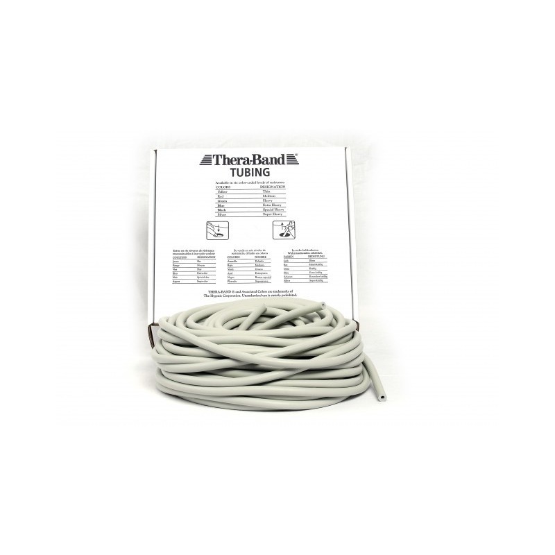 Tubing Thera Band 30,5 m- srebrny (opór super mocny)