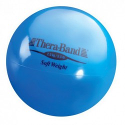 Mała piłka lekarska Thera-Band Soft Weight 2,5 kg (niebieska)