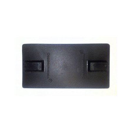 Elektroda silikonowo - węglowa 6 cm x 12 cm.