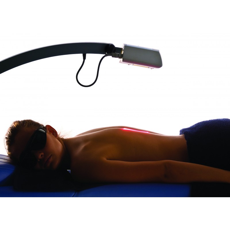 Aparat do laseroterapii PhysioGo 400 C + aplikator skanujący R+IR (660nm/100mW + 808nm/450mW) ze statywem